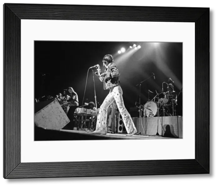 Framed Print : The Rolling Stones seen here on stage at the Empire Stadium Wembley Framed Print : The Rolling Stones seen here on stage at the Empire Stadium Wembley