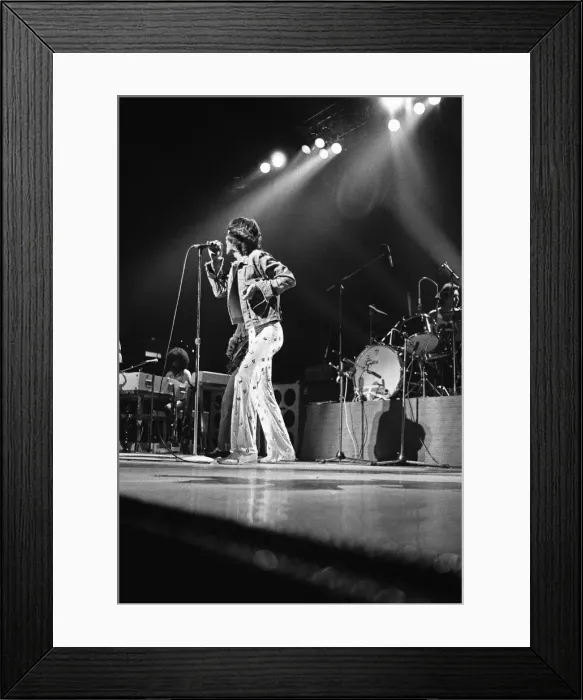 Framed Print : The Rolling Stones performing at Wembley Arena (originally Empire Pool)