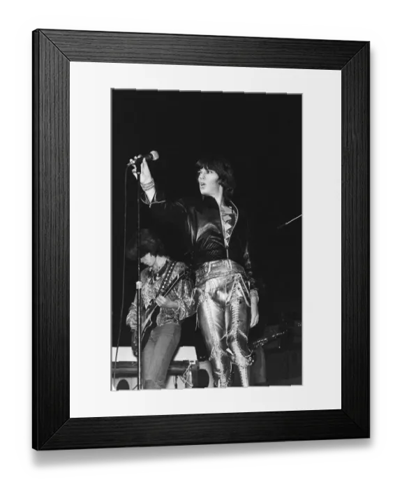 Framed Print : The Rolling Stones live at the Empire Stadium, Wembley. (Picture