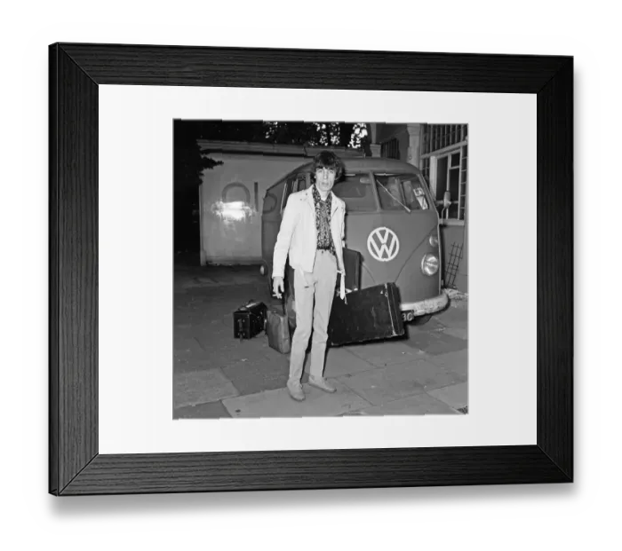 Framed Print : Bill Wyman of The Rolling Stones at Olympic Studios in Barnes where they were working Framed Print : Bill Wyman of The Rolling Stones at Olympic Studios in Barnes where they were working