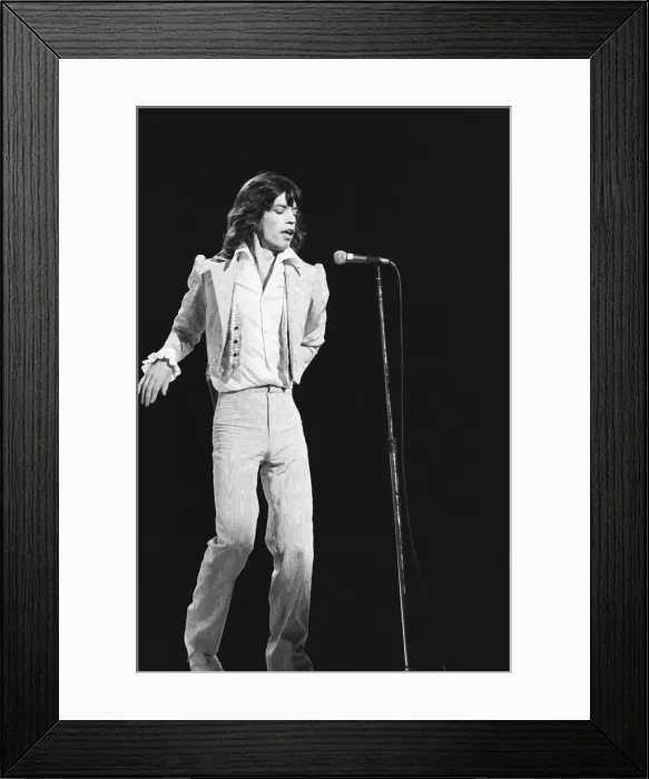 Framed Print : Rolling Stones on stage in concert at Earls Court, London Framed Print : Rolling Stones on stage in concert at Earls Court, London