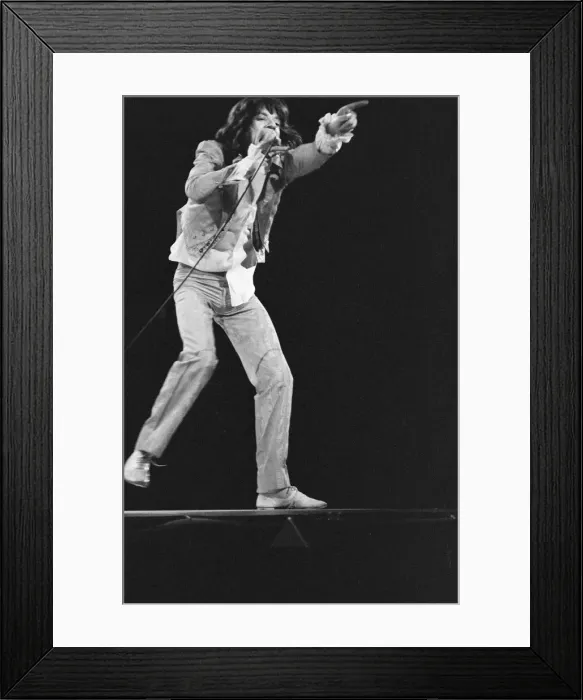 Framed Print : Rolling Stones on stage in concert at Earls Court, London Framed Print : Rolling Stones on stage in concert at Earls Court, London