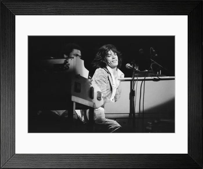 Framed Print : Rolling Stones on stage in concert at Londons Earls Court Framed Print : Rolling Stones on stage in concert at Londons Earls Court