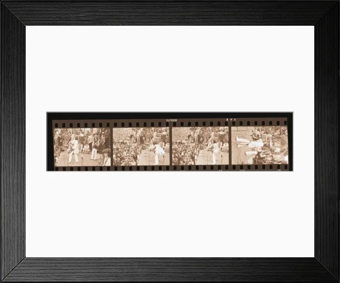 Framed Print : Rolling Stones seen here during their free concert in Hyde Park 5th July 1969 *** Local