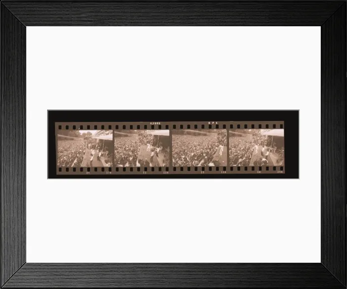 Framed Print : Rolling Stones seen here during their free concert in Hyde Park 5th July 1969 *** Local