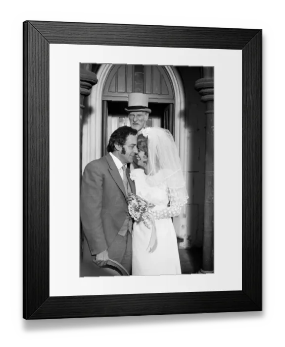 Framed Print : Steptoe and Son, film released 1972, starring Wildred Brambell as Albert Steptoe