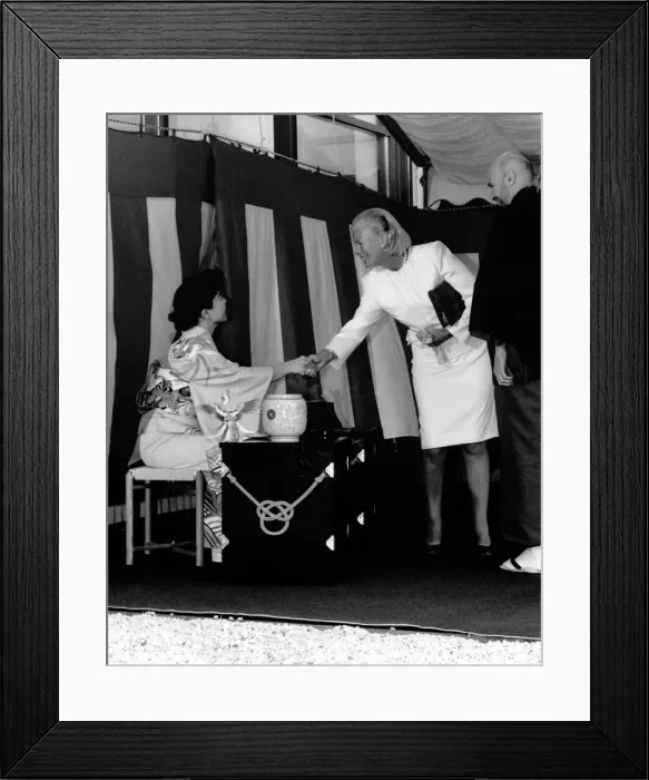 Framed Print : Prince Edward of Kent - The Duke and Duchess of Kent North East Royal Visits Framed Print : Prince Edward of Kent - The Duke and Duchess of Kent North East Royal Visits