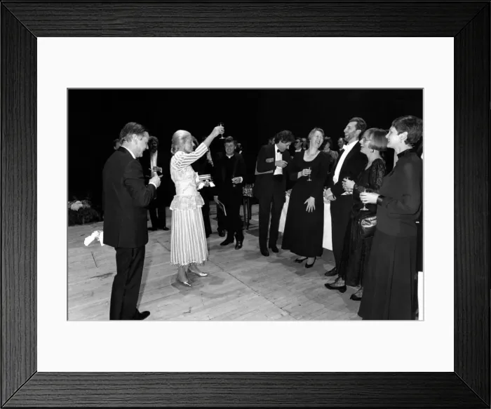 Framed Print : Prince Edward of Kent - The Duke and Duchess of Kent North East Royal Visits