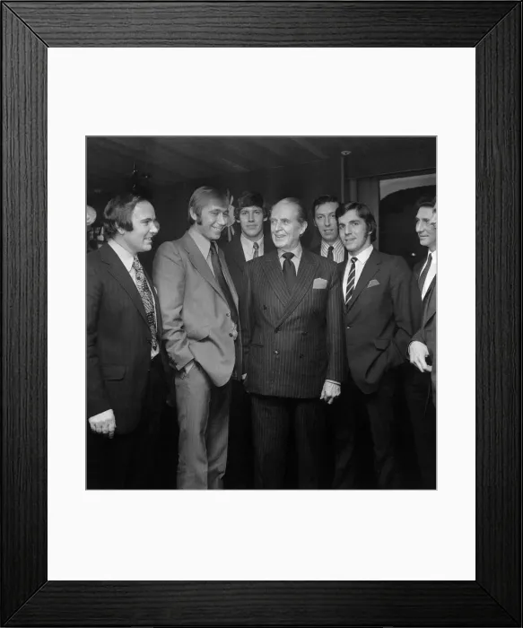 Framed Print : Evening All': Jack Warner, famous as the TV policeman, Dixon Of Dock Green Framed Print : Evening All': Jack Warner, famous as the TV policeman, Dixon Of Dock Green