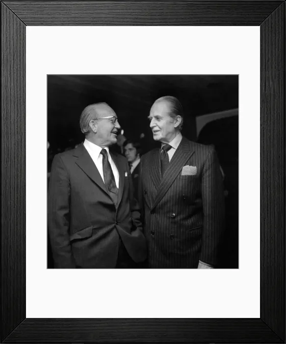 Framed Print : Evening All': Jack Warner, famous as the TV policeman, Dixon Of Dock Green