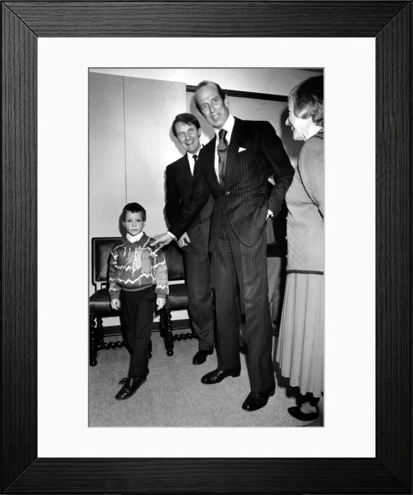 Framed Print : Prince Edward of Kent - The Duke and Duchess of Kent North East Royal Visits Framed Print : Prince Edward of Kent - The Duke and Duchess of Kent North East Royal Visits