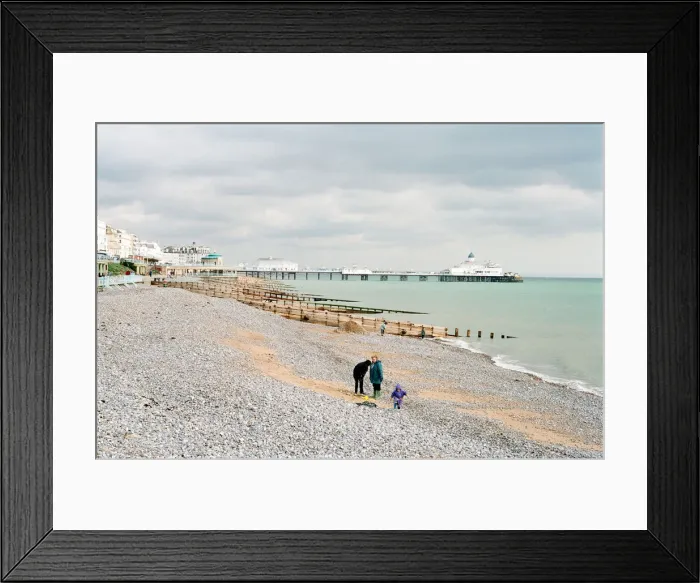 Framed Print : Eastbourne, East Sussex, 25th February 1993 Framed Print : Eastbourne, East Sussex, 25th February 1993