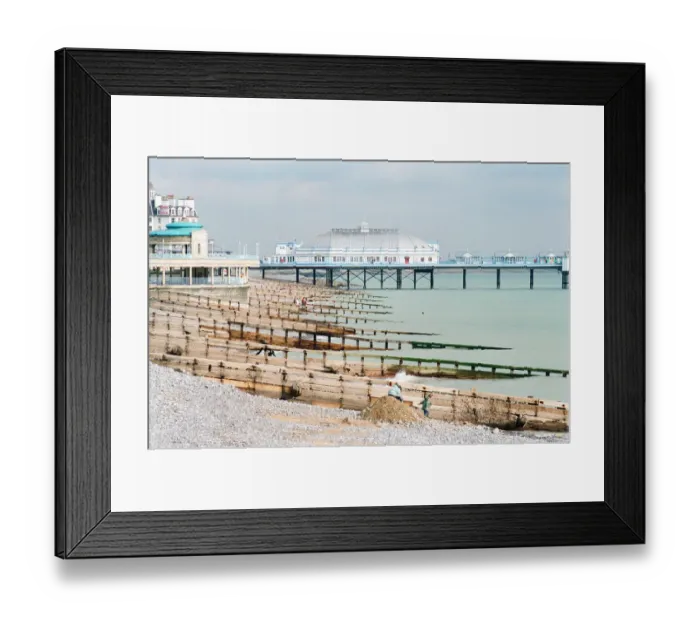Framed Print : Eastbourne, East Sussex, 25th February 1993 Framed Print : Eastbourne, East Sussex, 25th February 1993