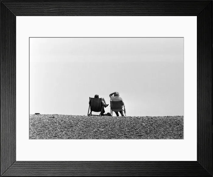 Framed Print : Beach Scenes, Eastbourne, East Sussex, 12th August 1968 Framed Print : Beach Scenes, Eastbourne, East Sussex, 12th August 1968