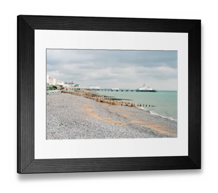 Framed Print : Eastbourne, East Sussex, 25th February 1993 Framed Print : Eastbourne, East Sussex, 25th February 1993