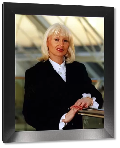 Former British Airways cabin crew, air hostess Alexia Wheeler. 10  /  03  /  1999