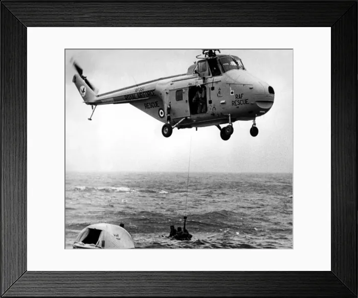 Framed Print : A RAF search and rescue Westland Whirlwind helicopter, from RAF Boulmer Framed Print : A RAF search and rescue Westland Whirlwind helicopter, from RAF Boulmer
