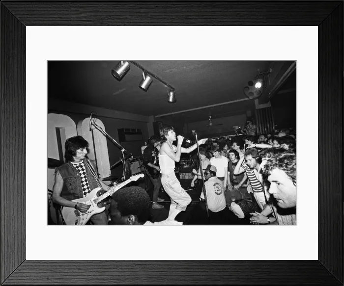 Framed Print : Rolling Stones Concert at the 100 club. (Picture Framed Print : Rolling Stones Concert at the 100 club. (Picture