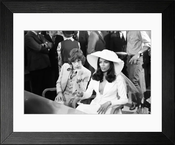 Framed Print : The wedding of Mick Jagger and Bianca Perez-Mora Macias in Saint-Tropez, France Framed Print : The wedding of Mick Jagger and Bianca Perez-Mora Macias in Saint-Tropez, France
