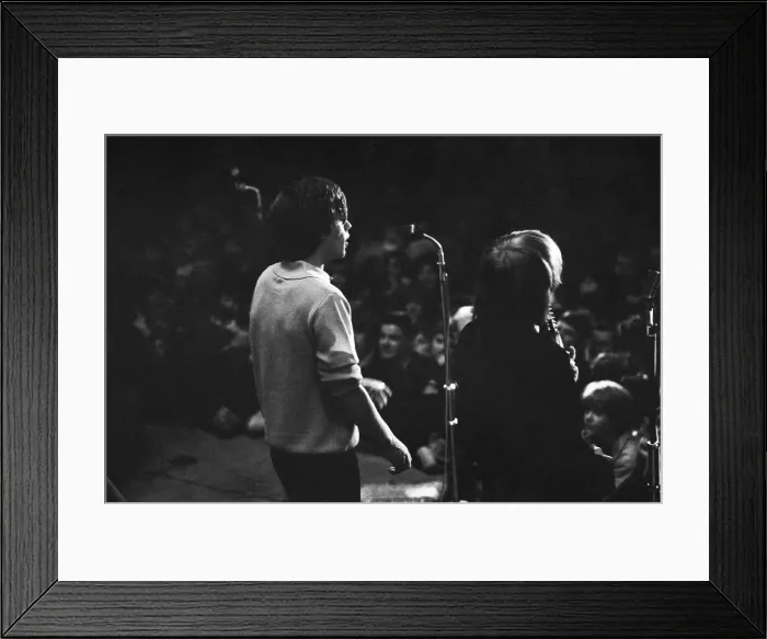 Framed Print : Rolling Stones seen here in concert at the Belle Vue theatre. 11th August 1964 Framed Print : Rolling Stones seen here in concert at the Belle Vue theatre. 11th August 1964