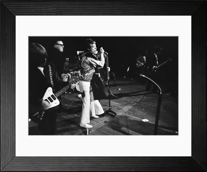 Framed Print : Rolling Stones kick off their UK tour with a concert at the Royal Albert Hall