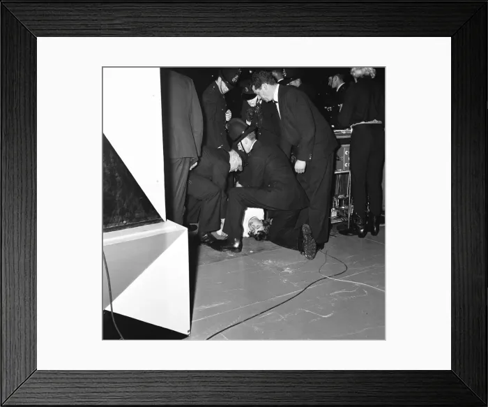 Framed Print : Rolling Stones seen here performing in concert at the Belle Vue theatre, Manchester Framed Print : Rolling Stones seen here performing in concert at the Belle Vue theatre, Manchester