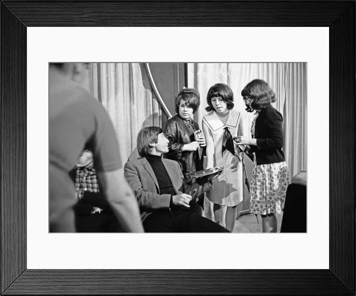 Framed Print : The Rolling Stones at a press conference in the Astor Hotel Framed Print : The Rolling Stones at a press conference in the Astor Hotel