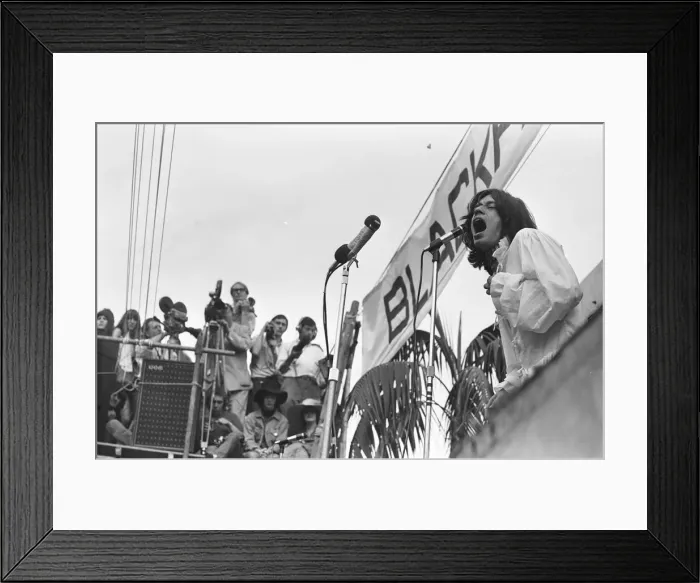 Framed Print : Rolling Stones Hyde Park concert 5th July 1969 Framed Print : Rolling Stones Hyde Park concert 5th July 1969