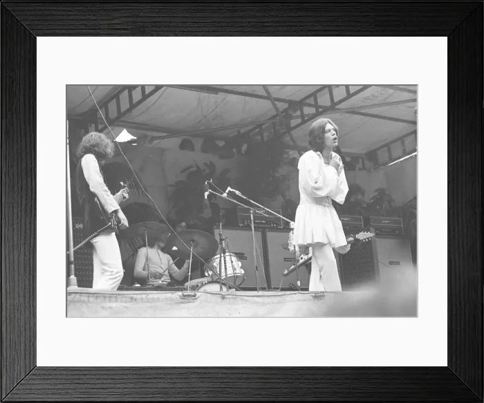 Framed Print : Rolling Stones Hyde Park concert 5th July 1969 Framed Print : Rolling Stones Hyde Park concert 5th July 1969