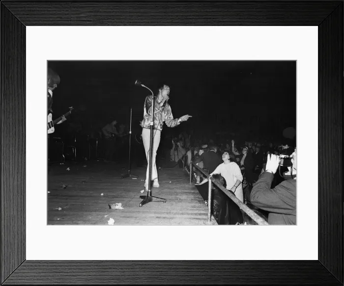 Framed Print : Rolling Stones kick off their UK tour with a concert at the Royal Albert Hall