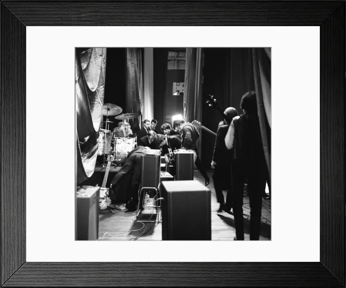 Framed Print : Rolling Stones at Manchester Palace. 5th May 1964 Framed Print : Rolling Stones at Manchester Palace. 5th May 1964