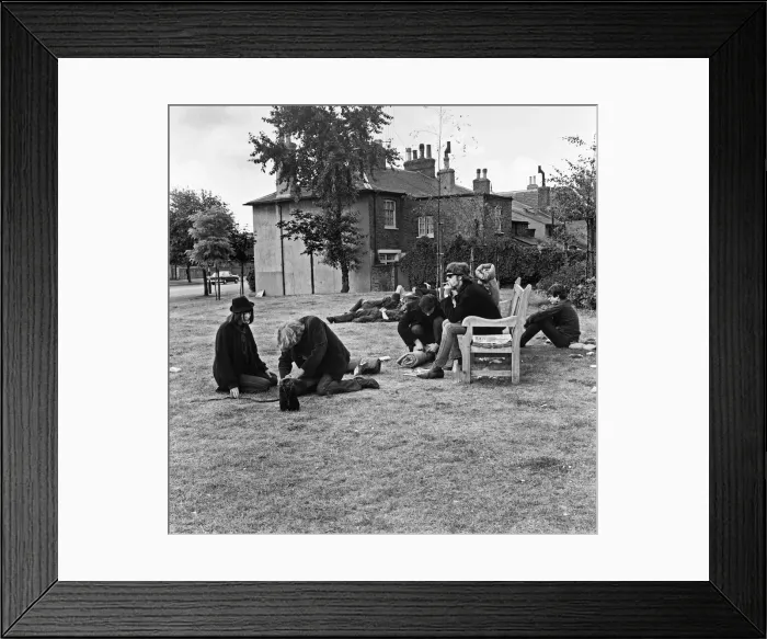 Framed Print : Richmond Jazz Festival were the Rolling Stones will be performing. 9th August 1964 Framed Print : Richmond Jazz Festival were the Rolling Stones will be performing. 9th August 1964