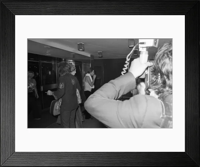 Framed Print : Charlie Watts of the Rolling Stones arriving at the Odeon New Street Framed Print : Charlie Watts of the Rolling Stones arriving at the Odeon New Street
