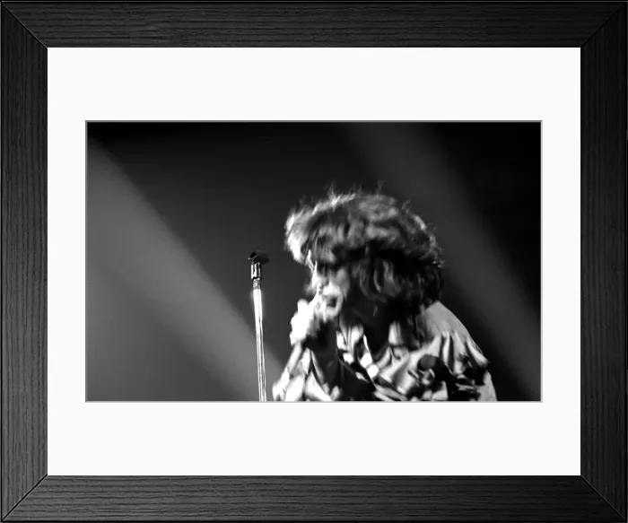 Framed Print : Mick Jagger performing on stage during a Rolling Stones concert at at New Bingley Hall Framed Print : Mick Jagger performing on stage during a Rolling Stones concert at at New Bingley Hall