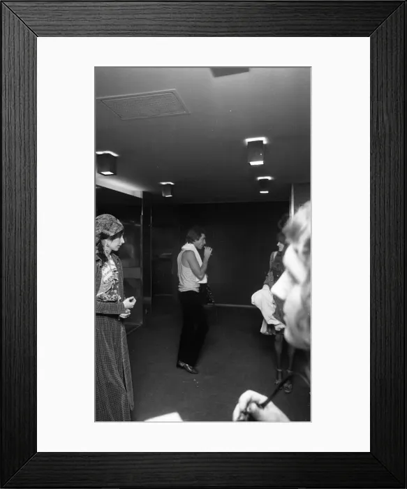Framed Print : Charlie Watts of the Rolling Stones arriving at the Odeon New Street Framed Print : Charlie Watts of the Rolling Stones arriving at the Odeon New Street