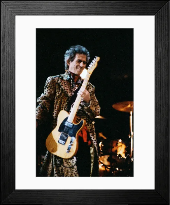 Framed Print : The Rolling Stones in Concert at Double Door, Chicago, USA, Keith Richards performing Framed Print : The Rolling Stones in Concert at Double Door, Chicago, USA, Keith Richards performing
