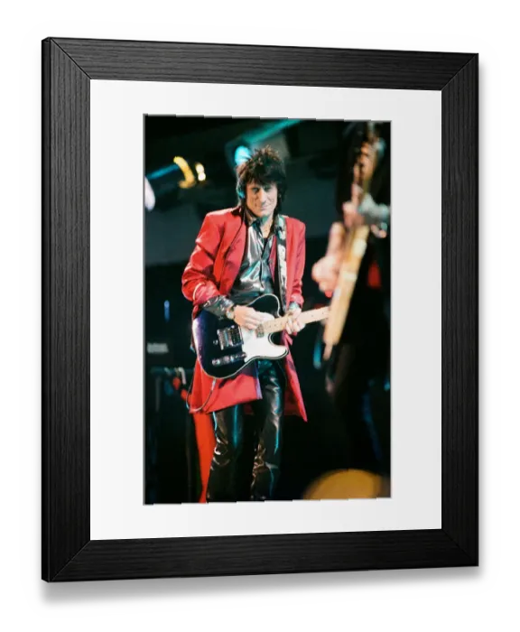 Framed Print : The Rolling Stones in Concert at Double Door, Chicago, USA