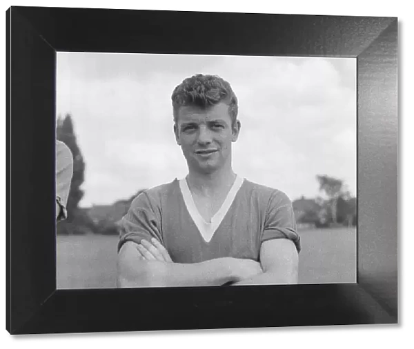 Chelsea footballer David Cliss 1st September 1960