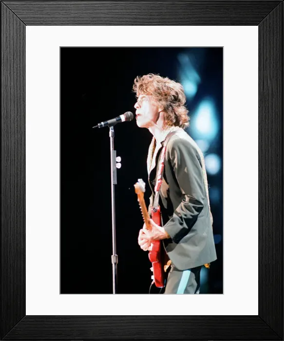 Framed Print : The Rolling Stones in Concert at Double Door, Chicago, USA