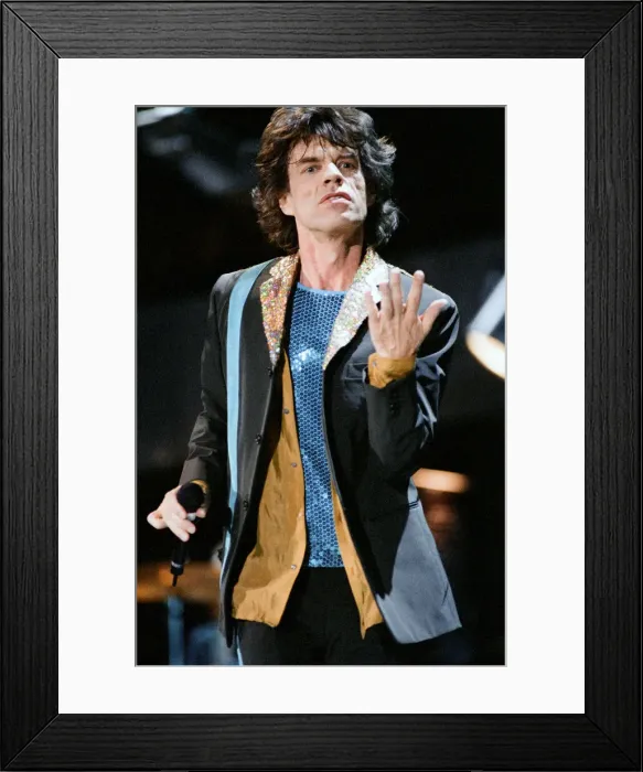 Framed Print : The Rolling Stones in Concert at Double Door, Chicago, USA