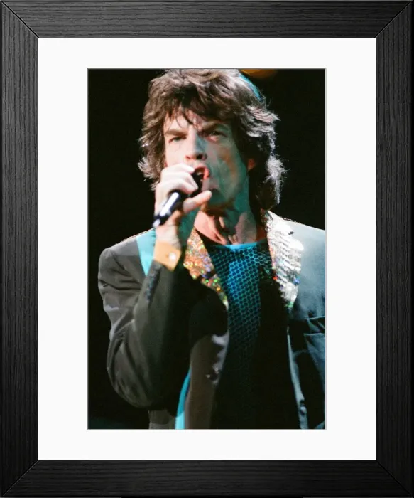 Framed Print : The Rolling Stones in Concert at Double Door, Chicago, USA Framed Print : The Rolling Stones in Concert at Double Door, Chicago, USA
