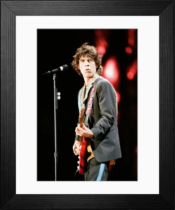 Framed Print : The Rolling Stones in Concert at Double Door, Chicago, USA Framed Print : The Rolling Stones in Concert at Double Door, Chicago, USA