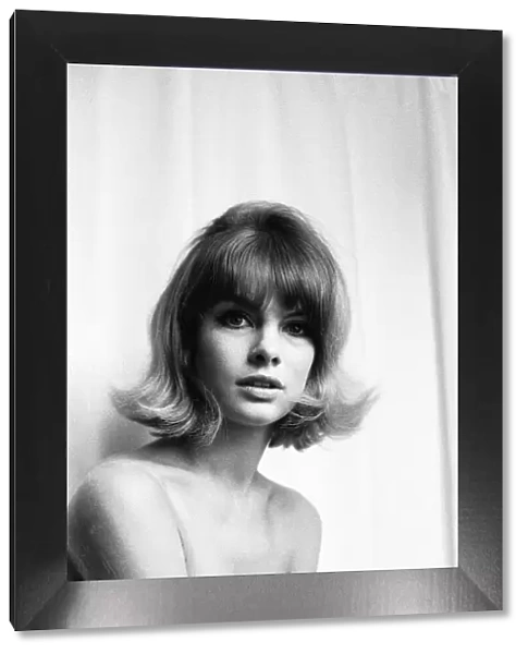 Jean Shrimpton, model, 28th March 1963