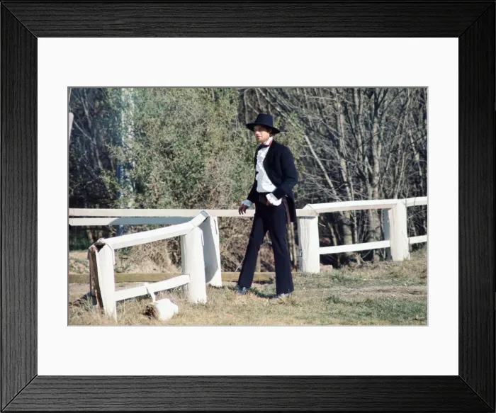 Framed Print : Rolling Stones singer Mick Jagger pictured in Australia during the filming of Ned Kelly Framed Print : Rolling Stones singer Mick Jagger pictured in Australia during the filming of Ned Kelly