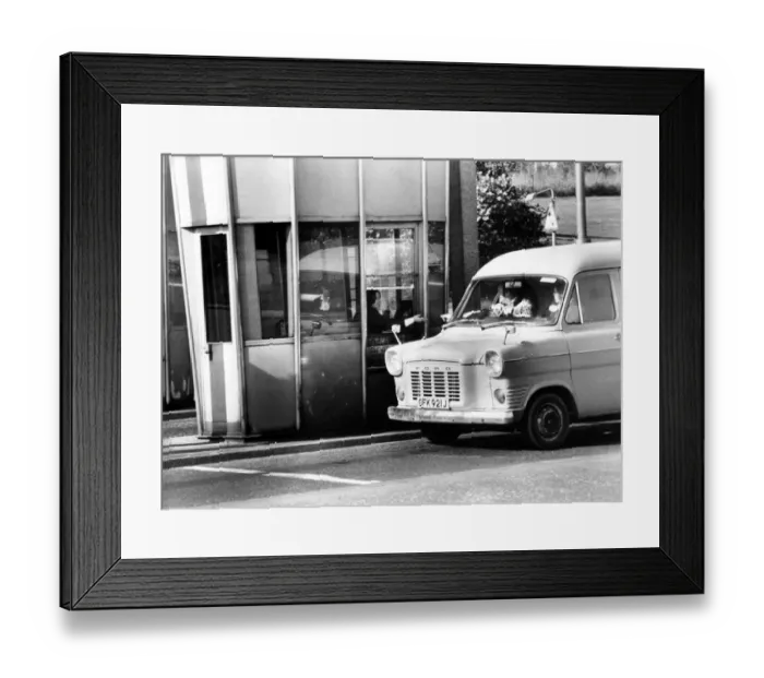 Framed Print : The Tyne Tunnel, runs under the River Tyne from Howdon in North Tyneside to Jarrow in