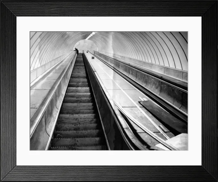 Framed Print : The Tyne Tunnel, runs under the River Tyne from Howdon in North Tyneside to Jarrow in