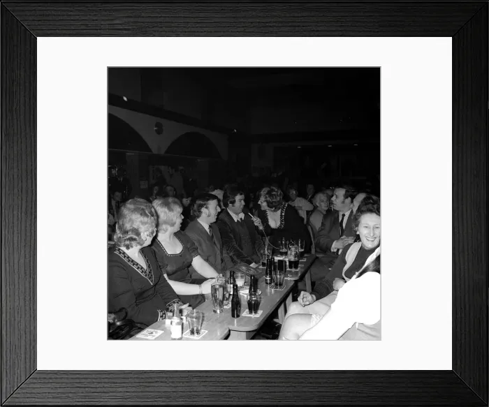 Framed Print : The Sunday Sun Jack Of Clubs Roadshow on 28th March 1974 at the Thomas Wilson Club Framed Print : The Sunday Sun Jack Of Clubs Roadshow on 28th March 1974 at the Thomas Wilson Club