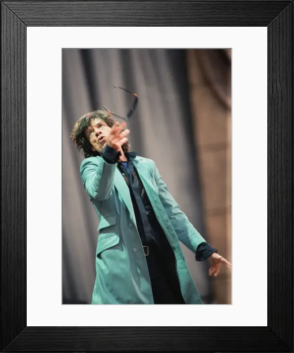 Framed Print : Rolling Stones gig at Murrayfield, Edinburgh Scotland. (Picture Framed Print : Rolling Stones gig at Murrayfield, Edinburgh Scotland. (Picture