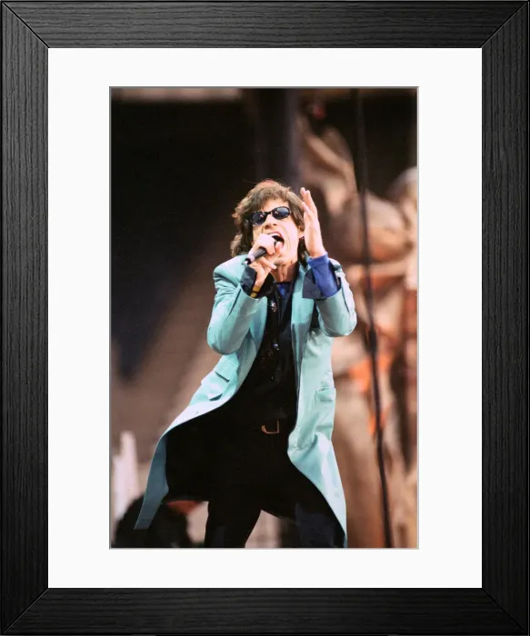 Framed Print : Rolling Stones gig at Murrayfield, Edinburgh. June 1999 Framed Print : Rolling Stones gig at Murrayfield, Edinburgh. June 1999
