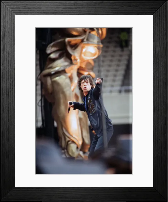 Framed Print : Rolling Stones gig at Murrayfield, Edinburgh. June 1999 Framed Print : Rolling Stones gig at Murrayfield, Edinburgh. June 1999